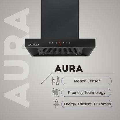Longer Aura Chimney 75 CM