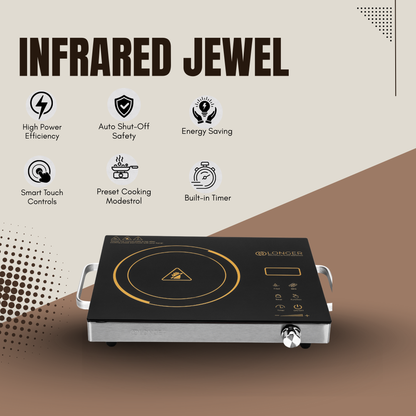 Longer Jewel Infrared Induction Cooktop