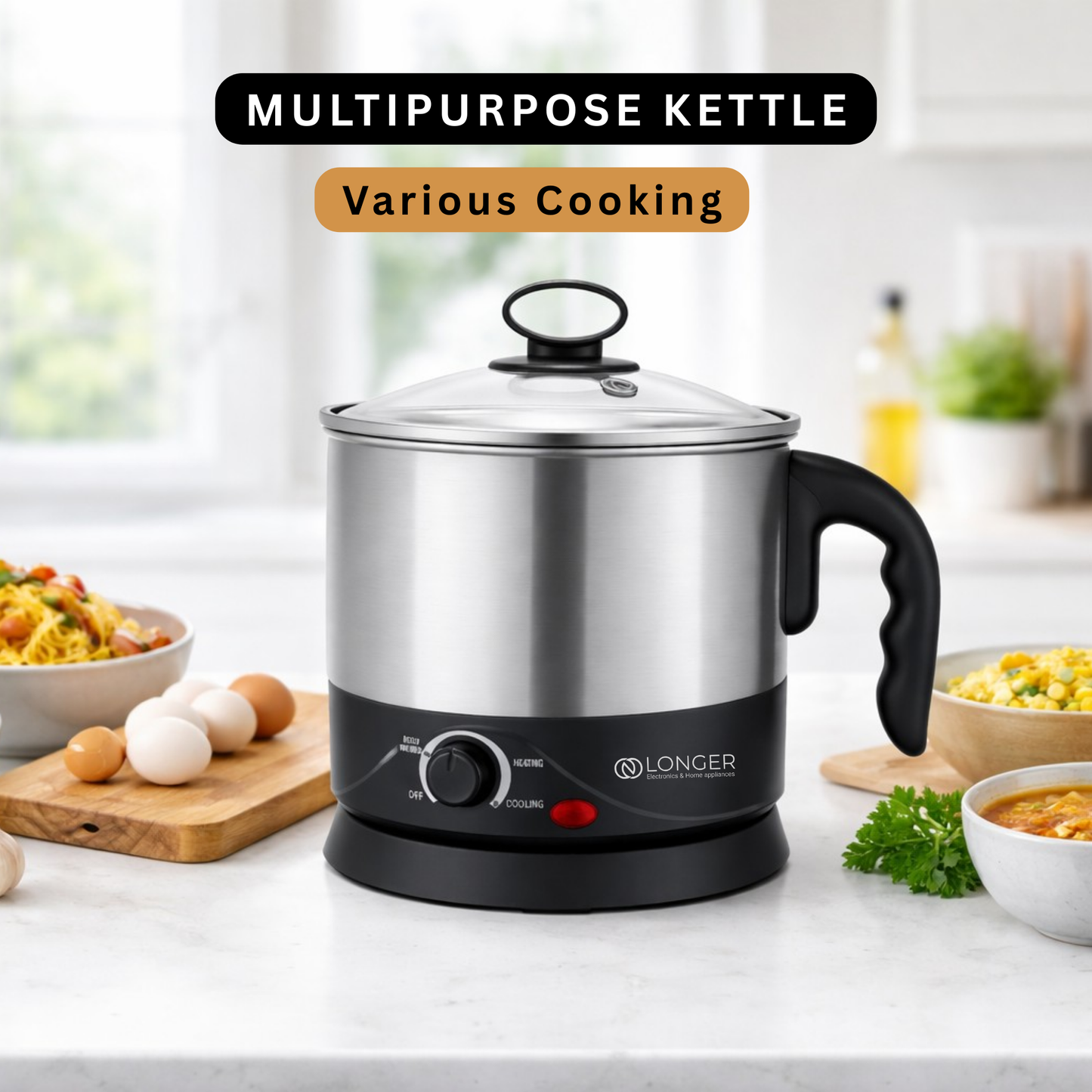 Longer Multi Purpose Kettle