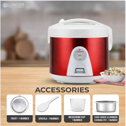 Longer Rice Cooker Deluxe 1.8 Liter