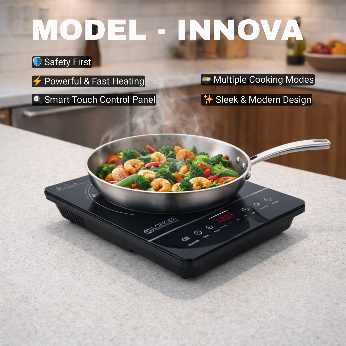 Longer Innova Induction Cooktop
