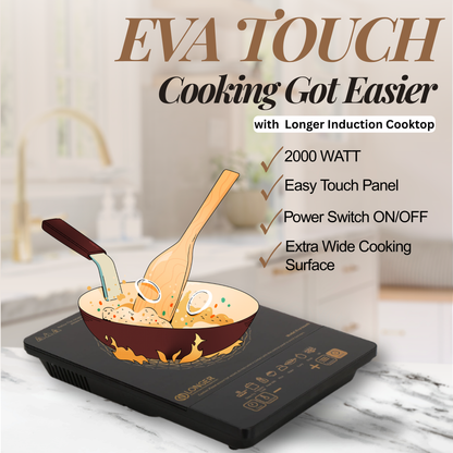 Longer Eva Touch Induction Cooktop