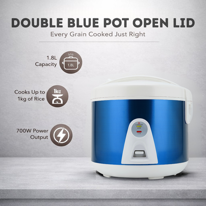 Longer Rice Cooker Deluxe 1.8 Liter