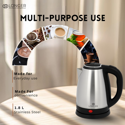 Longer Crystal Electric Kettle