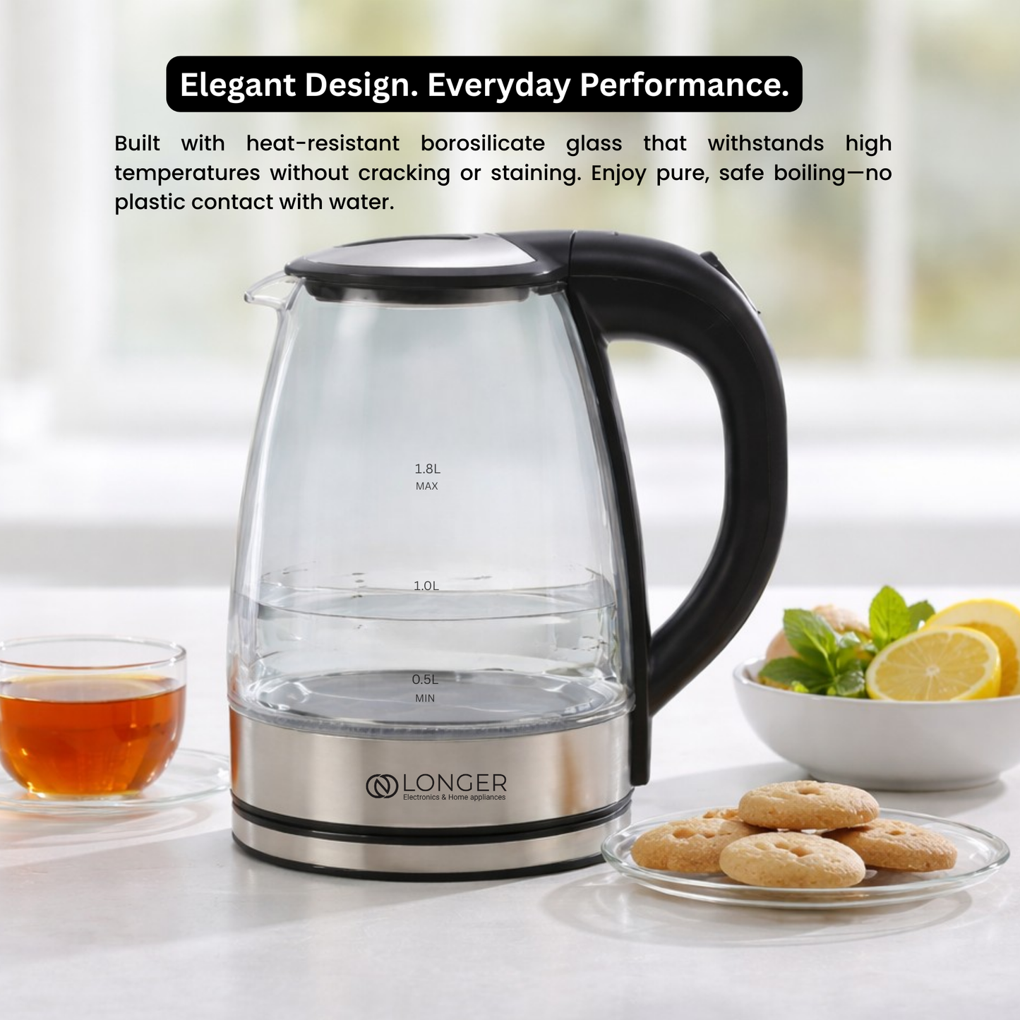 Longer Gold Electric Kettle
