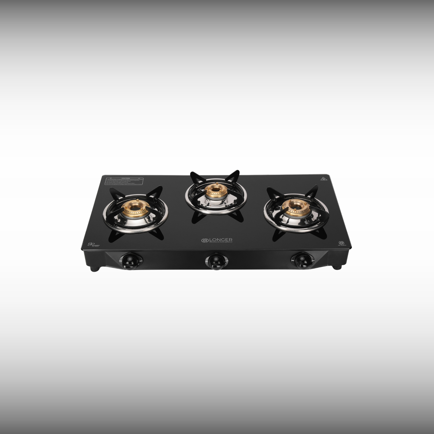 Longer Marvel 3-Burner Gas Stove