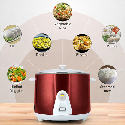 Longer Rice Cooker Double Pot 1.8 Liter