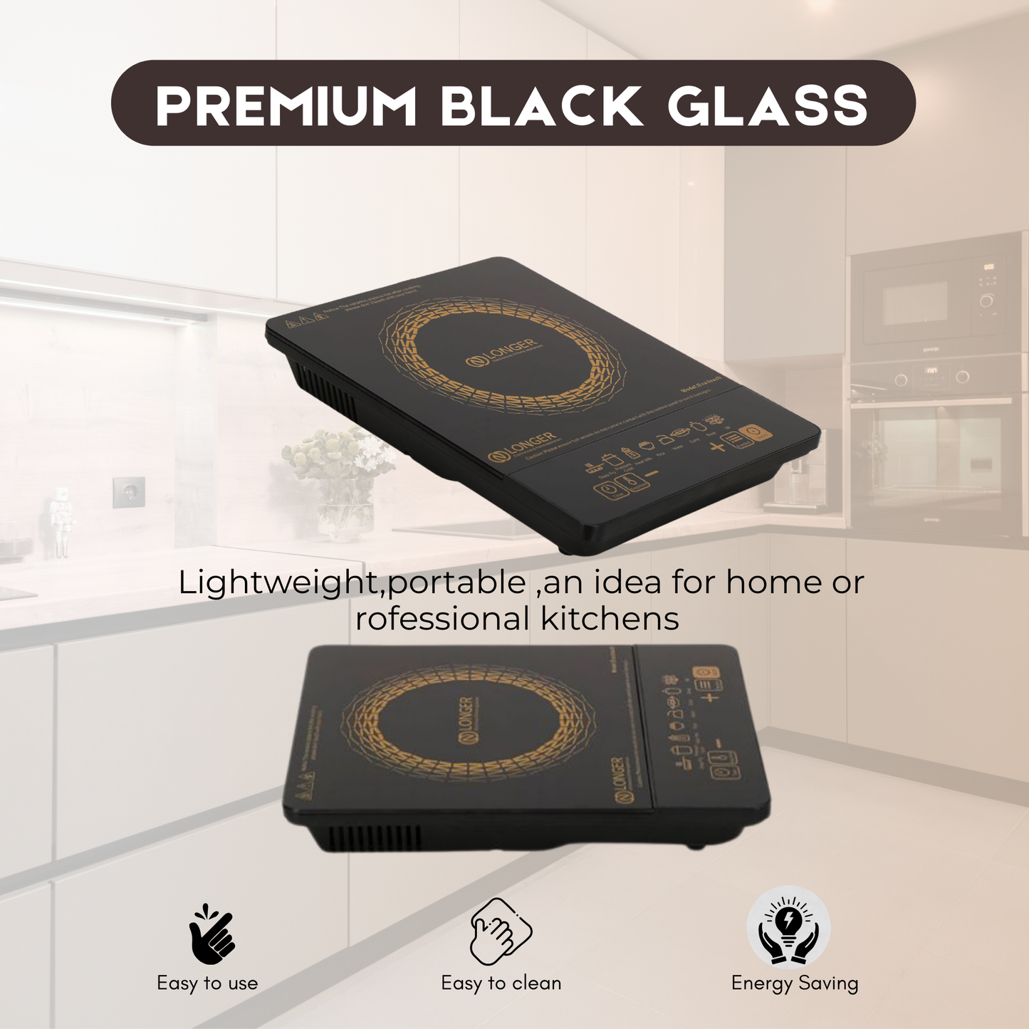 Longer Eva Touch Induction Cooktop