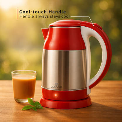 Longer Diamond Electric Kettle