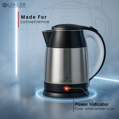 Longer Diamond Electric Kettle