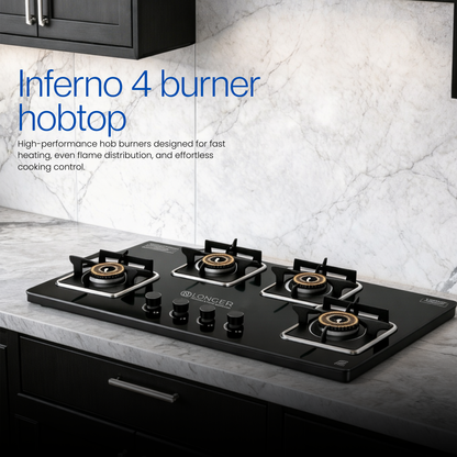 Longer Inferno 4-Burner Hobtop